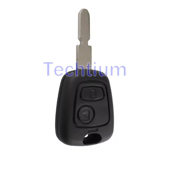 433Mhz ID46 chip 406 blade 2 button remote key for Citroen